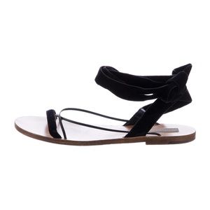 VALENTINO velvet gladiator sandal